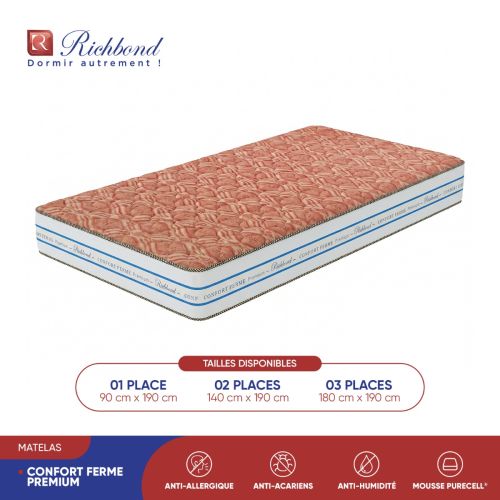 MATELAS CONFORT FERME  PREMIUM 