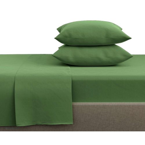 PACK DRAPS SUPRÊME UNIS VERT EMERAUDE 2 PLACES
