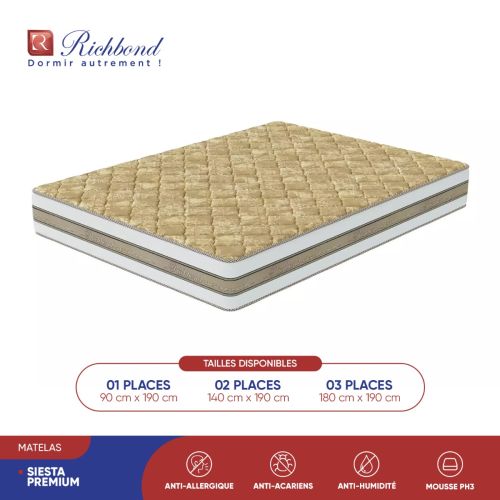 MATELAS  SIESTA PREMIUM PH3